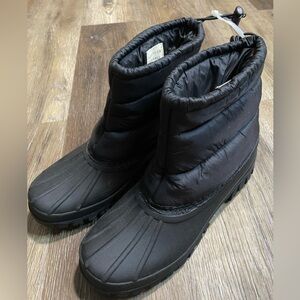 Loeffler Randall Duval Puffer Duck Boots - black